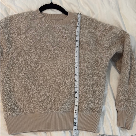 EVERLANE THE RENEW FLEECE RAGLAN SWEATSHIRT- XS - Picture 7 of 7